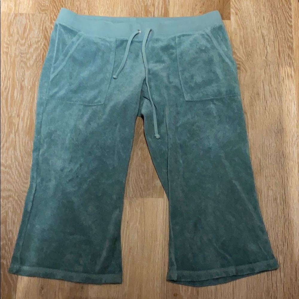 Juicy couture terry cloth capris